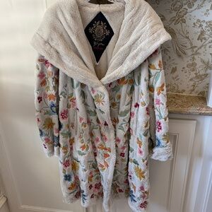 Johnny Was Biya faux fur ‘Sona’ Coat Medium, Never Worn